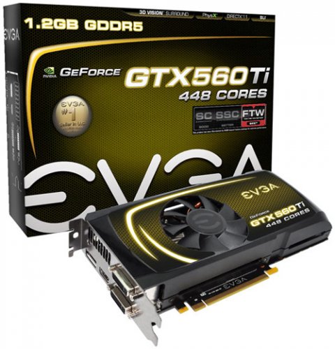   NVIDIA   GeForce GTX 560 Ti 448 Cores