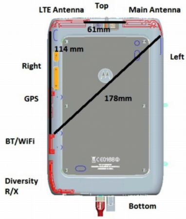 LTE- Motorola Xoom 2    FCC