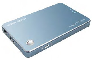 Super Talent Storage POD Mini:  SSD   USB 3.0