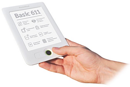  PocketBook 611 basic:  6-   Wi-Fi 