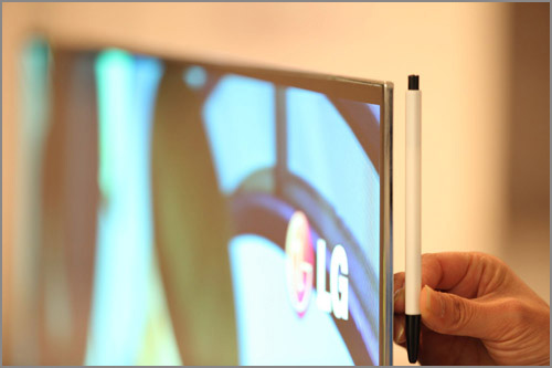 LG   CES 2012    55" OLED-  