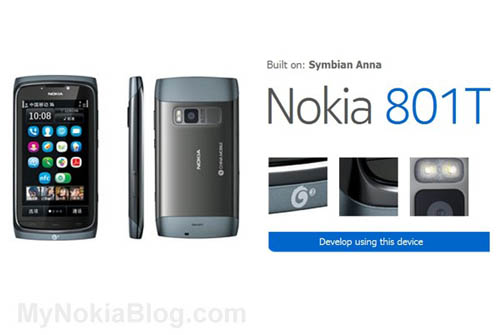  Symbian- Nokia 801T