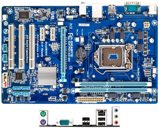  ATX- GIGABYTE  Intel H61   Ultra Durable 4 Classic