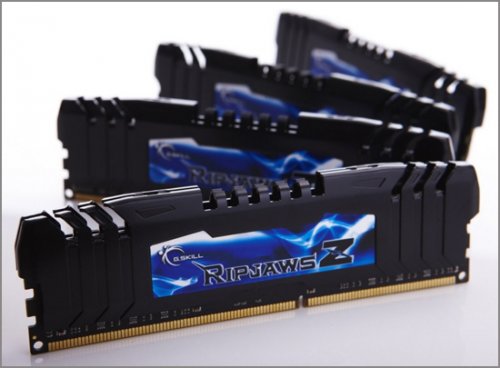 64   G.Skill RipjawsZ DDR3-2400  Sandy Bridge-E