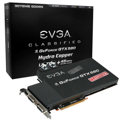 EVGA    GTX 580 Classified Ultra