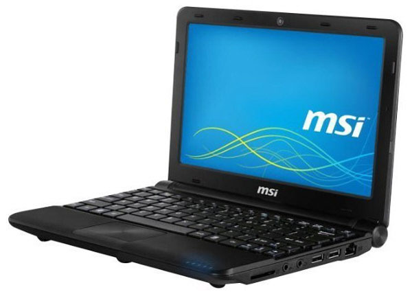  MSI Wind U180   Intel Atom N2800