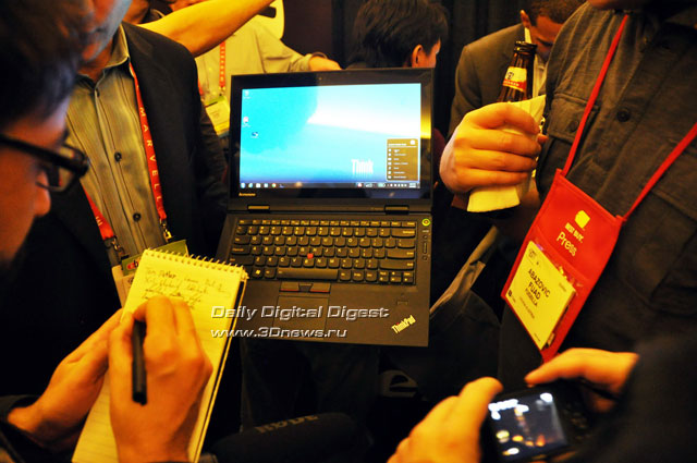 CES 2012:  Lenovo X1 Hybrid  