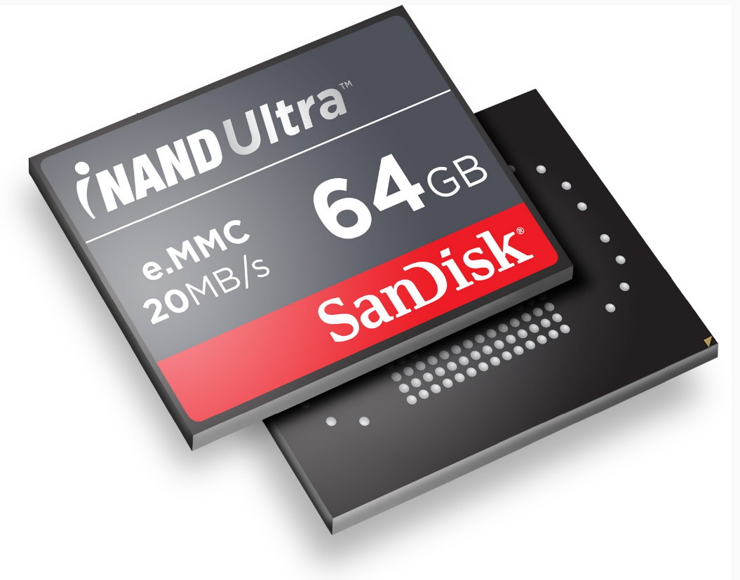 CES 2012: SanDisk  19-  iNAND Ultra
