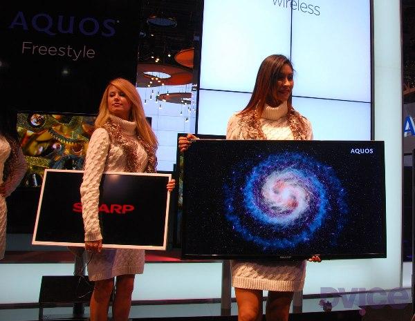 CES 2012:   Sharp Aquos Freestyle