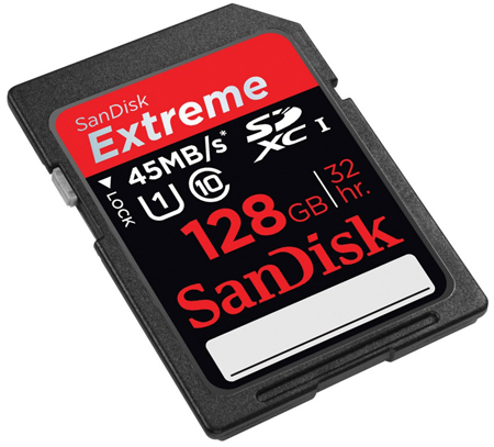 CES 2012:   SDXC-  128   SanDisk