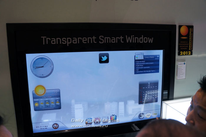 ES 2012: Samsung Smart Window     ,    