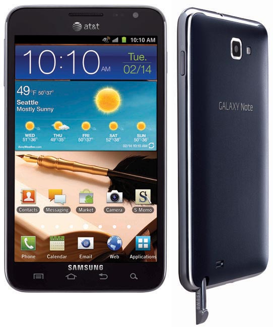 CES 2012: Samsung  LTE- Galaxy Note