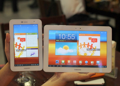 Samsung     Galaxy Tab 10.1  Galaxy Tab 7.0 Plus