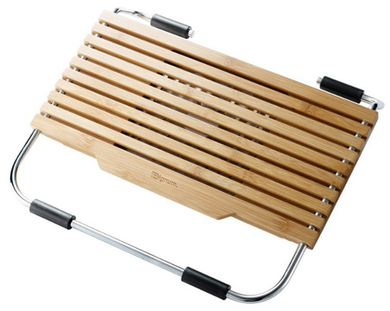 Zignum выпустила два бамбуковых кулера для ноутбуков