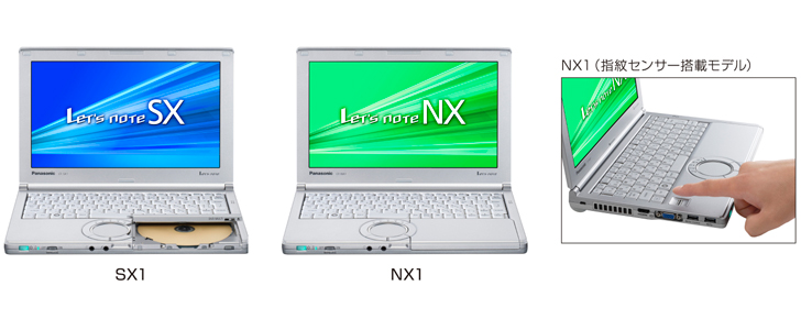 Panasonic Let's note SX1: 12,1"    