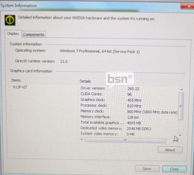   Samsung   NVIDIA GeForce  600M