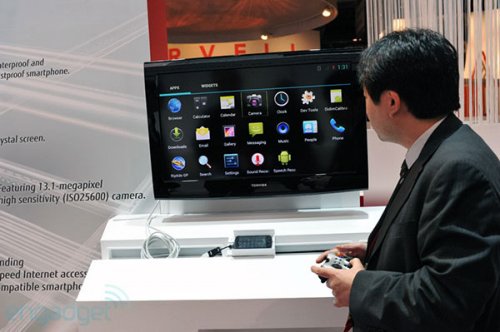 CES 2012: Fujitsu  4-   Android 4.0