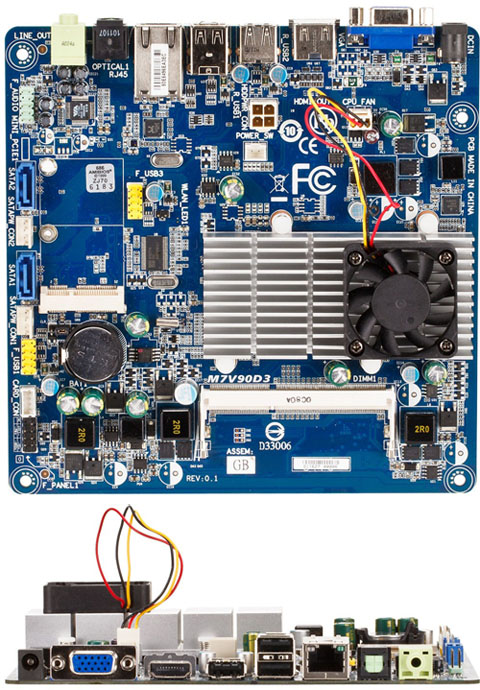 Mini-ITX  GIGABYTE   CPU  VIA