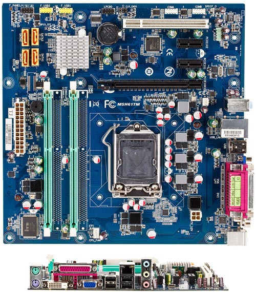 GIGABYTE MSH61TM   Micro-ATX   Intel H61