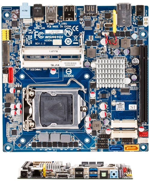 - GIGABYTE MSH61QI  Socket LGA1155