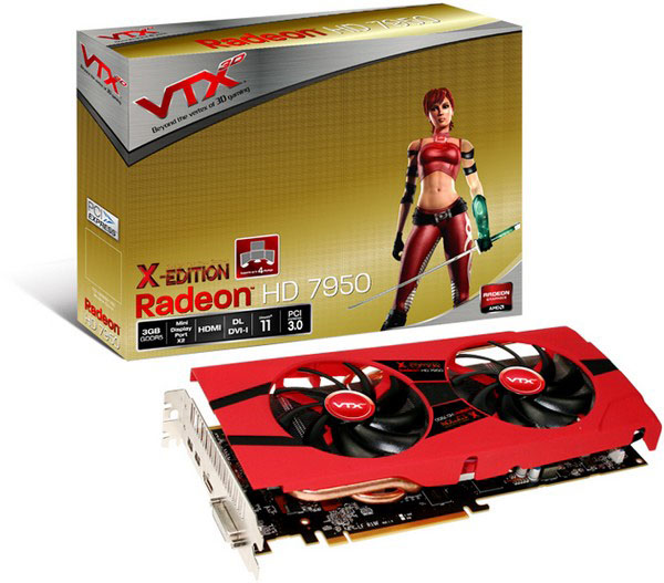 VTX3D Radeon HD 7970/7950   X Edition