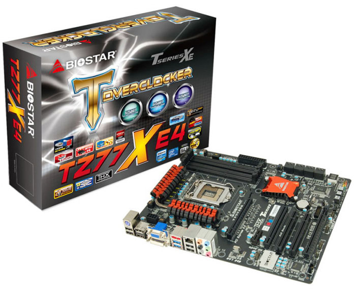 ATX- Biostar TZ77XE4   Intel Z77