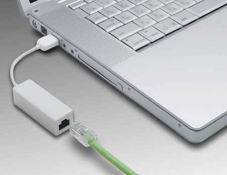 AREA PC USB2GLAN:  USB-to-Ethernet