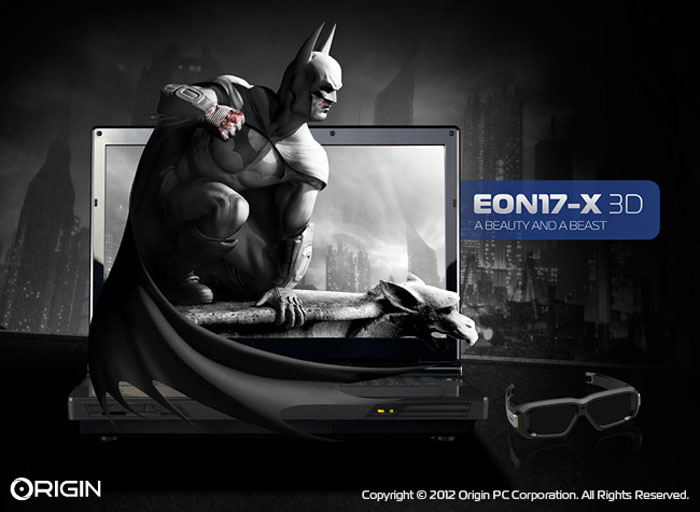 ORIGIN PC EON-17X3D: 3D-   