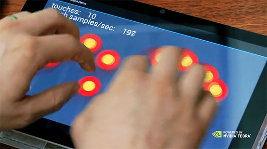 NVIDIA DirectTouch:     
