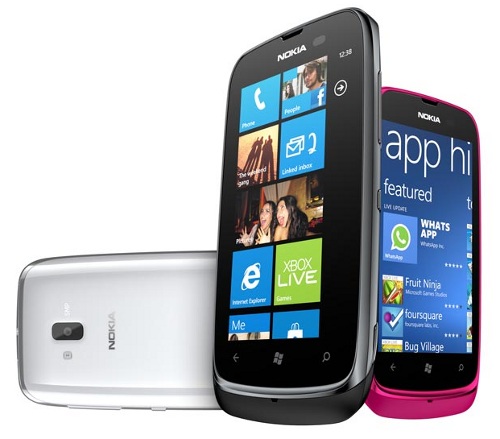 MWC:  Nokia Lumia 610 -    