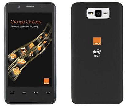 Orange   Android-   Intel