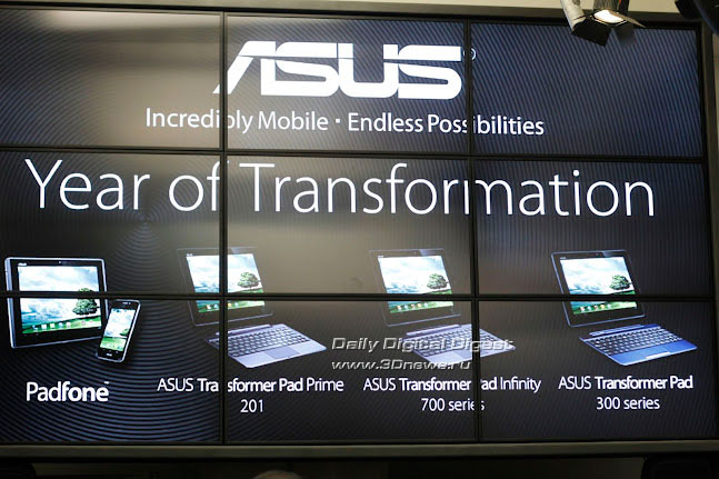 MWC 2012:  ASUS  Transformer Pad Infinity