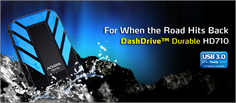 DashDrive Durable HD710:  HDD-  ADATA