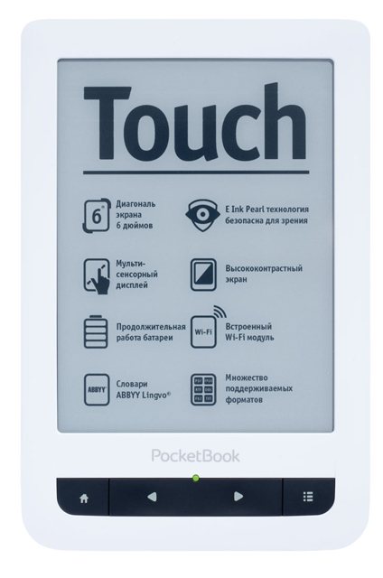 PocketBook Touch    PocketBook     E Ink Pearl   ""
