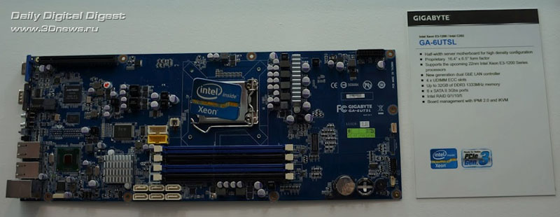 CeBIT 2012:   GIGABYTE