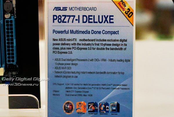 CeBIT 2012:    ASUS     Z77  H77