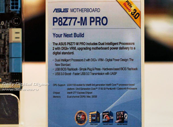 CeBIT 2012:    ASUS     Z77  H77