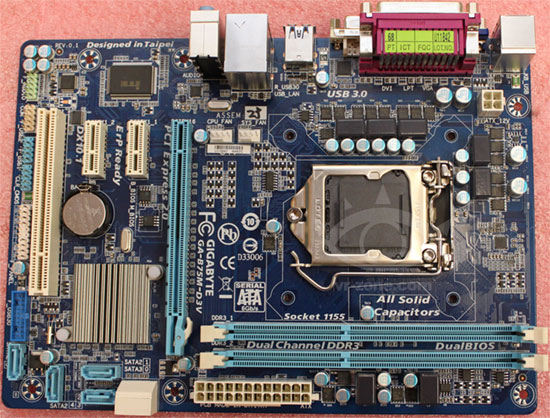     GIGABYTE GA-B75M-D3V (Intel B75)