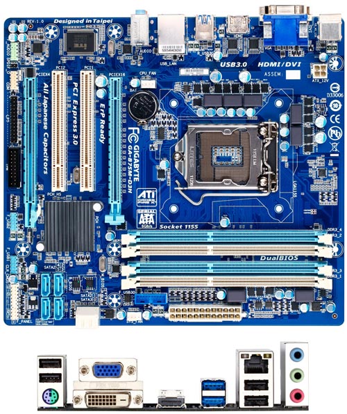    GIGABYTE    Intel B75