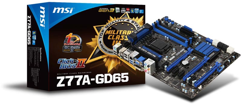     Intel Z77   MSI