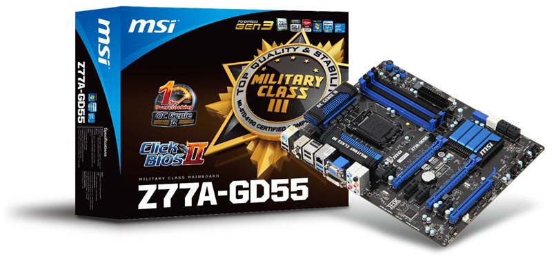     Intel Z77   MSI