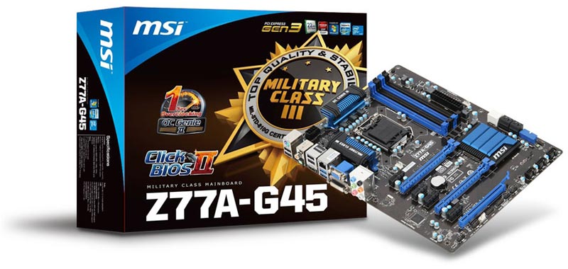     Intel Z77   MSI