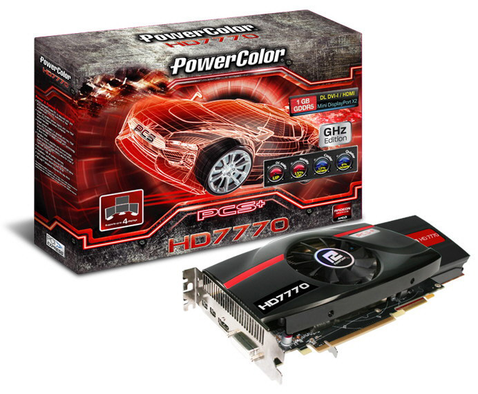   PowerColor PCS+ Radeon HD 7770 GHz Edition