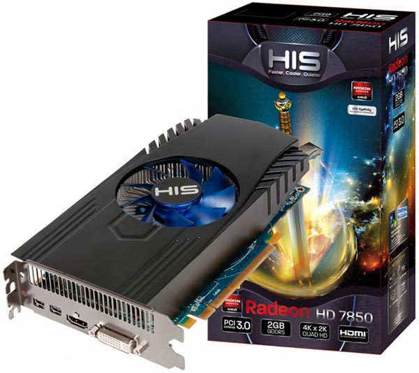    Radeon HD 7850   HIS