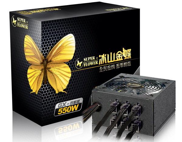 Super Flower GX550: 550-    80Plus Gold