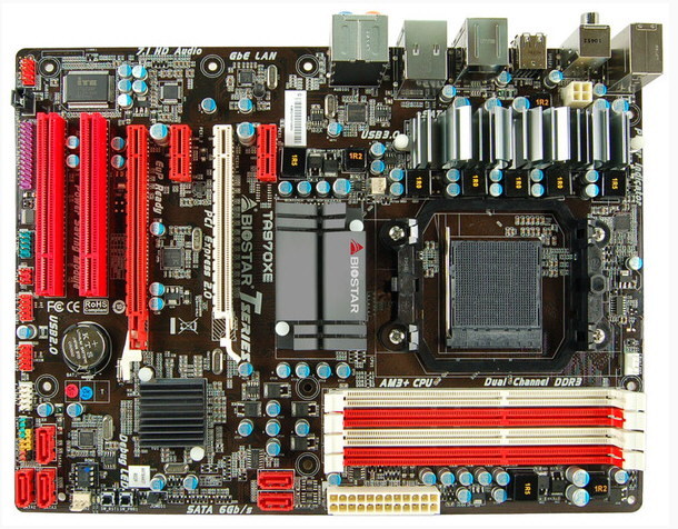 Biostar   TA970XE   AMD AM3+