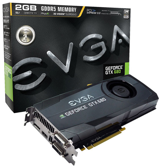  EVGA GeForce GTX 680 Superclocked   