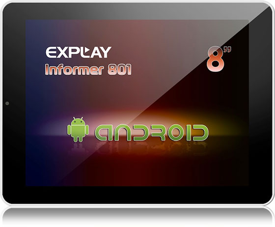 Explay    8-  Informer 801  Android 4.0