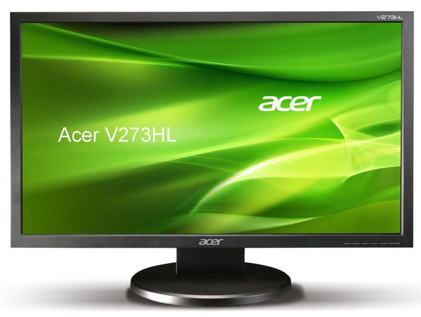 Acer V273HL: 27" Full HD-  TN-  LED-