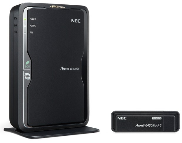 NEC выпустила три новых продукта с поддержкой IEEE 802.11n